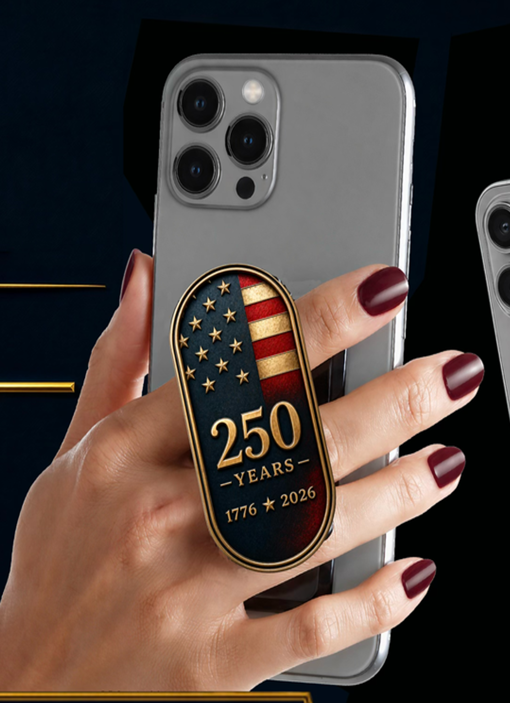 America' Celebrates Her 250th HOLDEEZE Phone Grip