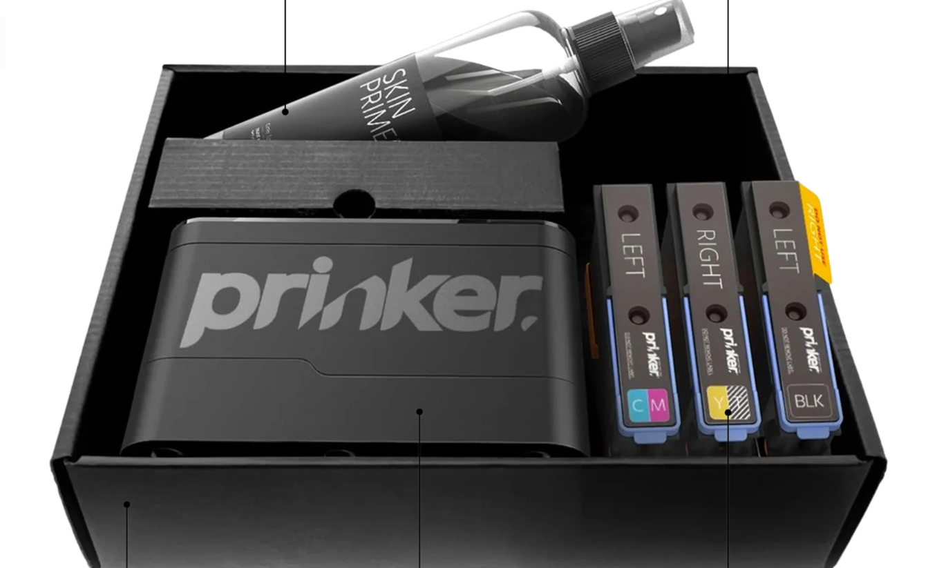 Prinker (temporary tattoo) Printer Model S Color